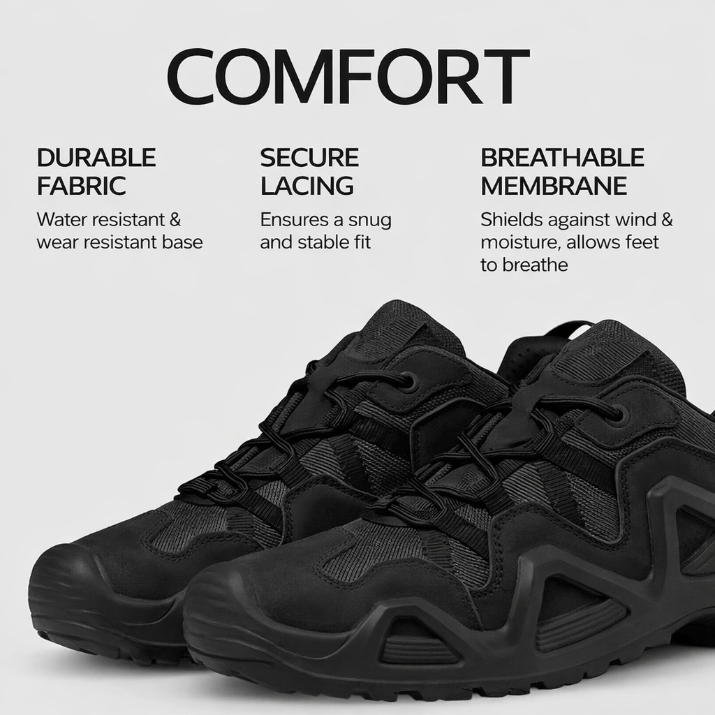Tactical Stealth Performance Sneaker