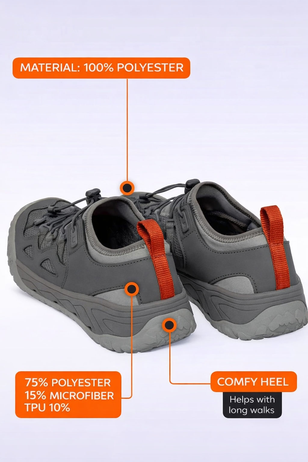 Hydro-Shield Amphibious Trekking Shoe