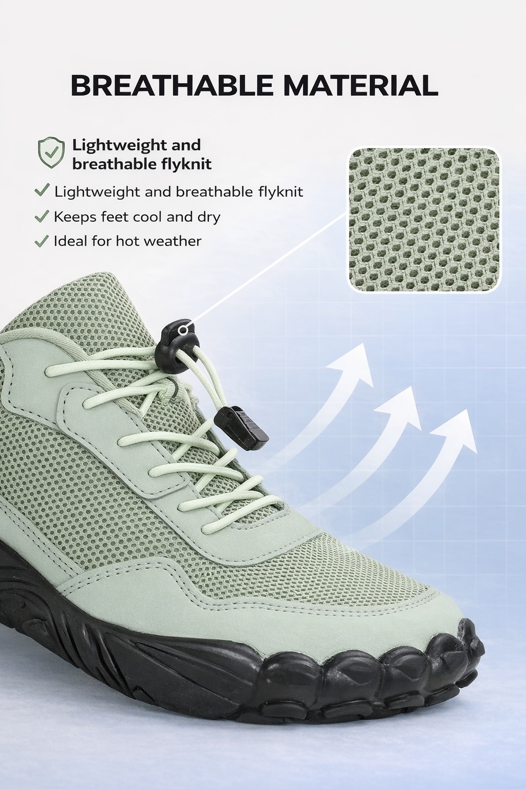 Aura Trail Performance Barefoot Sneaker